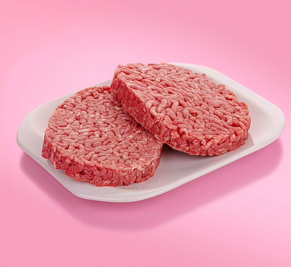 Steaks hachés de bœuf façon bouchère 15 % MG