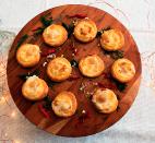 Surgelé Mini-tartelettes aux noix de Saint-Jacques marinées sauce vin blanc - Photo 2