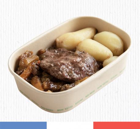 Surgelé Joue de porc, butternut, pommes de terre et sauce brune - Photo 1
